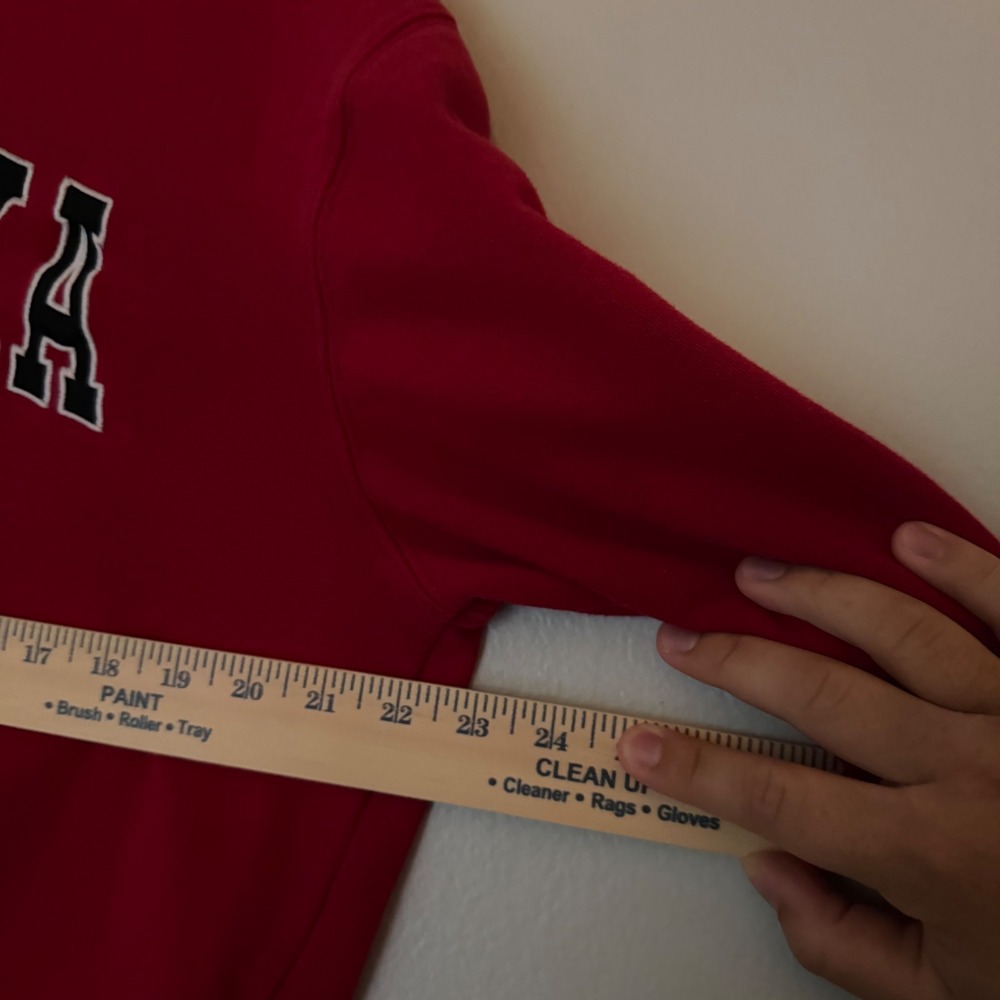Stadium Athletics Nebraska Huskers Sweatshirt Mens Medium Red Crewneck NCAA y2k - Picture 6 of 10